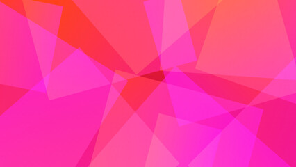 Obraz premium Stylish abstract background featuring soft pink and magenta overlapping rectangles with elegant transparent effects