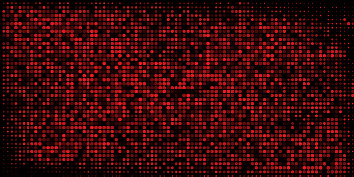 Colorful halftone dots. Rainbow and black geometric gradient for pop art designs. Geometric vintage monochrome fade wallpaper. Pop art print. Dotted geometric retro pattern. Comic halftone background.
