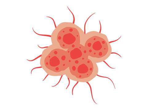 Cancer Cell Illustration