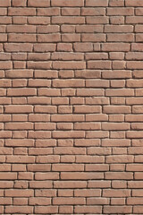 Obraz premium Red brick wall texture with horizontal pattern for construction
