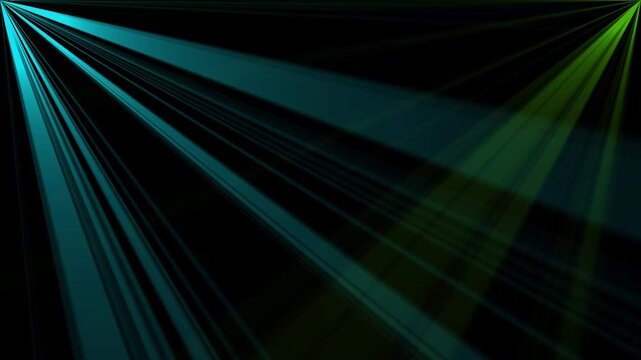 Shining star and light rays motion graphics