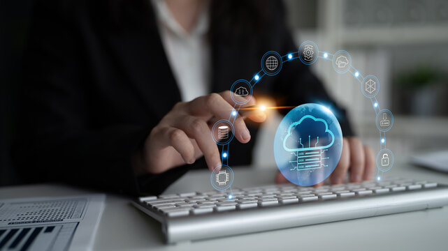 Global cloud computing network services and data storage solutions. Empowering businesses with a secure network and efficient cloud computing. Motif