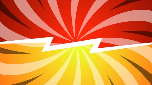 Versus background in pop art style.