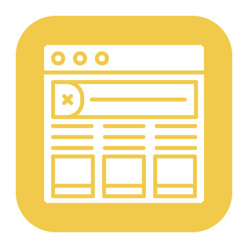 High Fidelity Wireframe Icon
