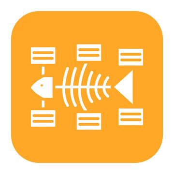Fishbone Diagram Icon