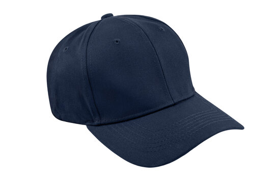1 Blue Basecap isolated on white background