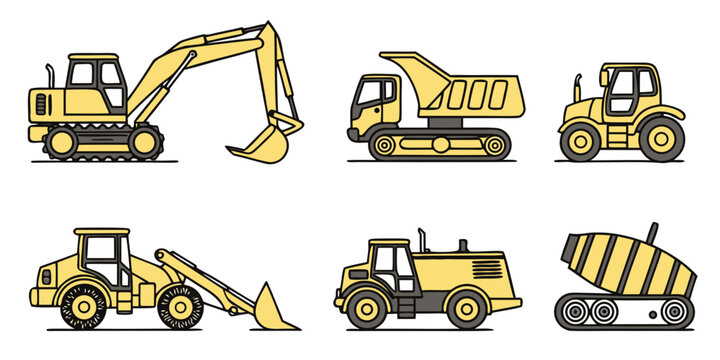 Collection of antique brass or bronze door handles and knockers