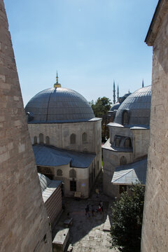 Outer view of dome in Ottoman architecture
