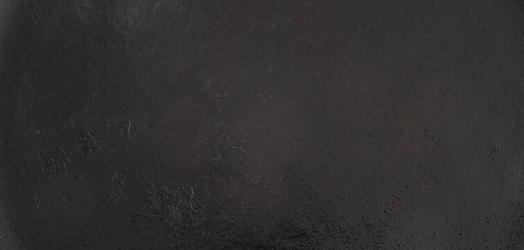 dark black cast iron surface texture with rough grainy metallic pattern and aged weathered industrial material details
