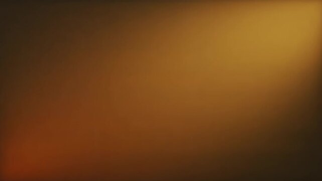 Warm golden gradient light leak abstract background loop.
