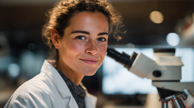 Materials engineer examining graphene composite samples under specialized testing equipment in university research facility with molecular structure diagrams visible, perfect for nanotechnology adva