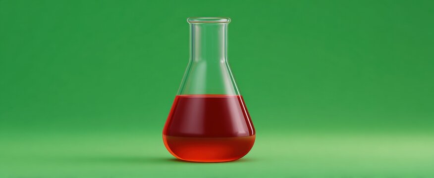 Exciting medium shot of a chemical reactant sparking curiosity in laboratory research