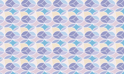 Seamless Iridescent Diamond Scale Pattern — Purple Gray Geometric Fish Scale Vector © Bayanakun