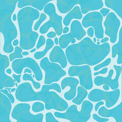 Fototapeta premium Swimming Pool Water Texture Background, Blue Summer Water Surface