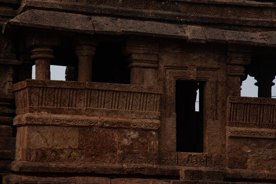 Karnachuri tample made raja karna deb , haritage temple  close up 