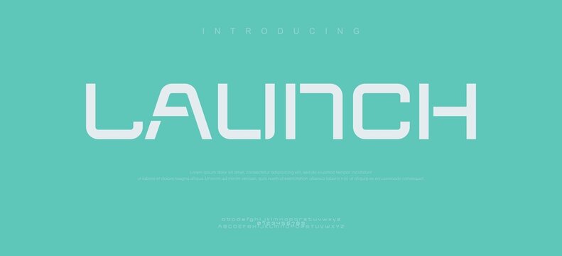 Launch logo on teal background with white text