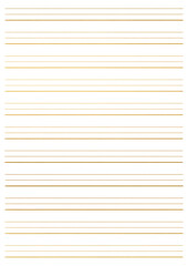 Naklejka premium Gold writing lines.