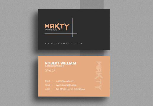 Business Card Design Template