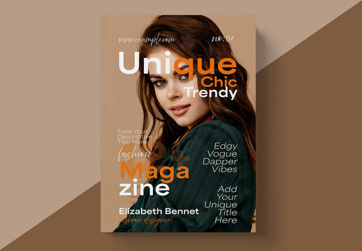 Unique Fashion Cover Design