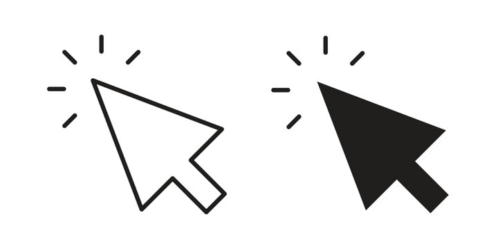 Cursor icon for web and application. EPS10