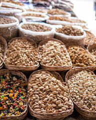 Obraz premium Assortment of nuts