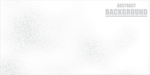 Modern dot white gray wave light technology texture background, big data digital concept, clean minimal composition, background illustration © HAMDI