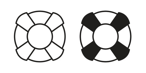 Life buoy icon for web and application. EPS10 © Franklin