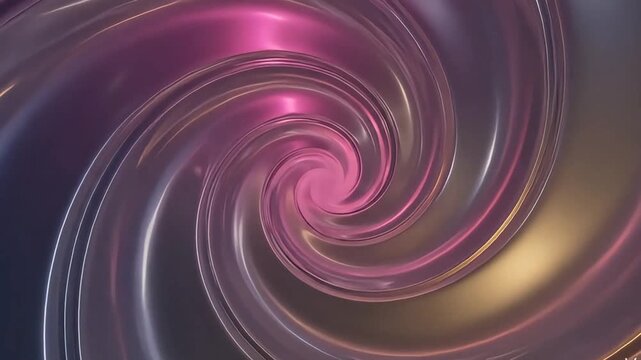 Abstract Liquid Spiral Energy with Grain Texture Seamless Loop