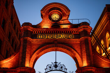 Manufaktura, Łódź, Polska © Tomasz Warszewski