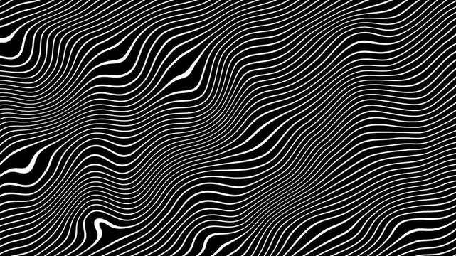 white contour lines on black background wave line pattern Keywords