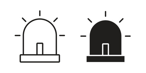 Fototapeta premium Siren icon for web and application. EPS10