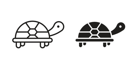 Tortoise icon for web and application. EPS10 © Franklin