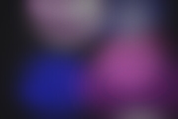 Obraz premium Abstract grainy background, with soft blurred, gradients of deep, blue, vibrant magenta, and muted grey, tones in a, smooth, out-of-focus composition