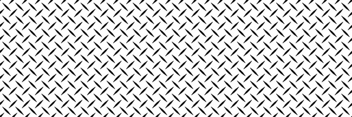 Fototapeta na wymiar Steel diamond plate seamless pattern