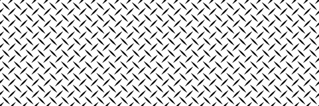 Steel diamond plate seamless pattern