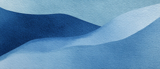 Obraz na płótnie Canvas Blue azure turquoise abstract watercolor background for textures backgrounds and web banners design. Abstract background blue colors. Watercolor painting with turquoise sea waves pattern gradient.