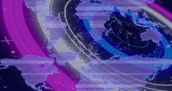 Animation of diverse data processing over clocks