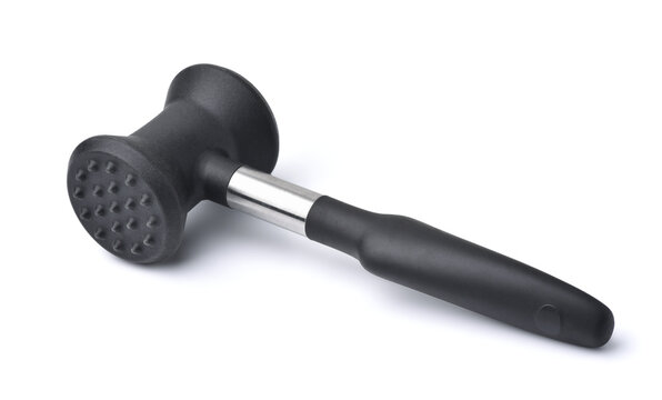 Black kitchen meat tenderizer