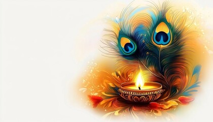 Fototapeta premium Share joy and blessings this Thaipusam with a stunning greeting card.
