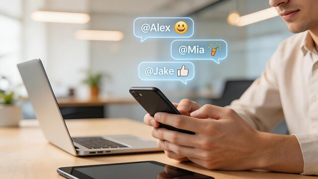 Business man holding pen pointing at hologram with gears strategy planning continuity global reach people management research icons hovering above tablet in modern office