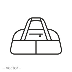 sports bag icon vector illustration © Yurii