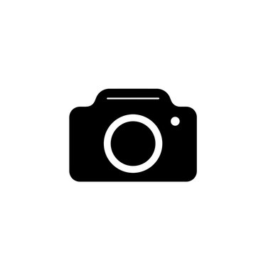 Digital Camera Vector Illustration 28 &ndash; Modern DSLR Photography Icon