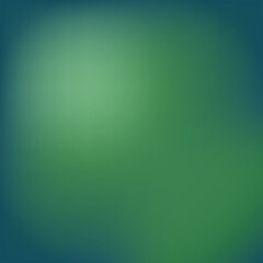 Fototapeta premium Abstract green gradient background for technology design with smooth light effect and copy space