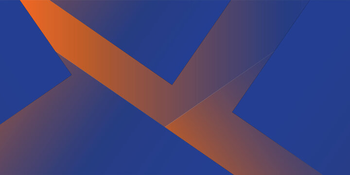 The combination of royal blue and bright orange with codes #0A2F8C and #FF6A00 creates a strong and energetic gradient.