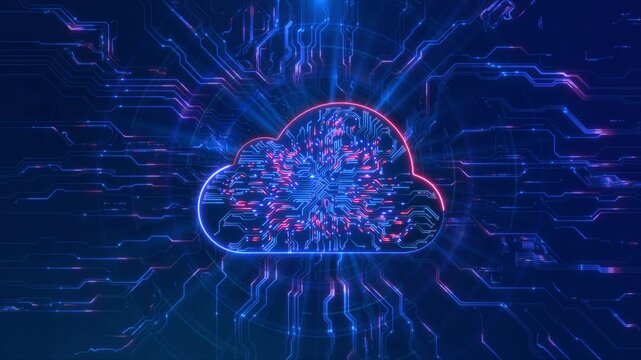 Cloud Computing Network Digital Data Storage backup Cloud data storage network cloud icon connected to file digital interface. for cloud computing, data storage, online security concepts.
