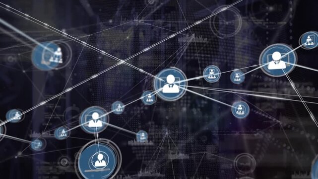 A video on global communication technology and data sharing.