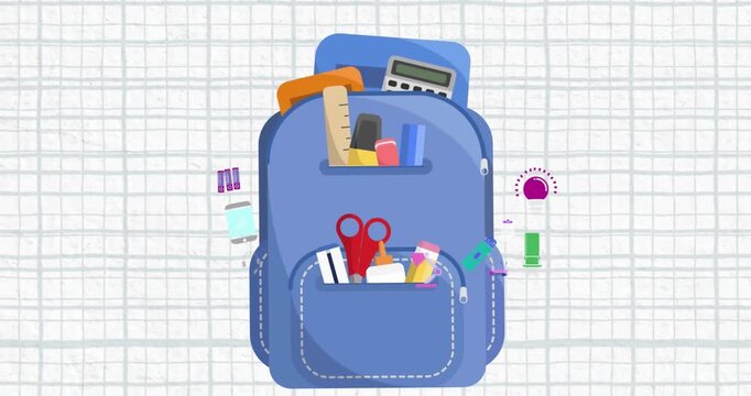 "Digital animation of a coronavirus cell highlights the COVID-19 global pandemic."