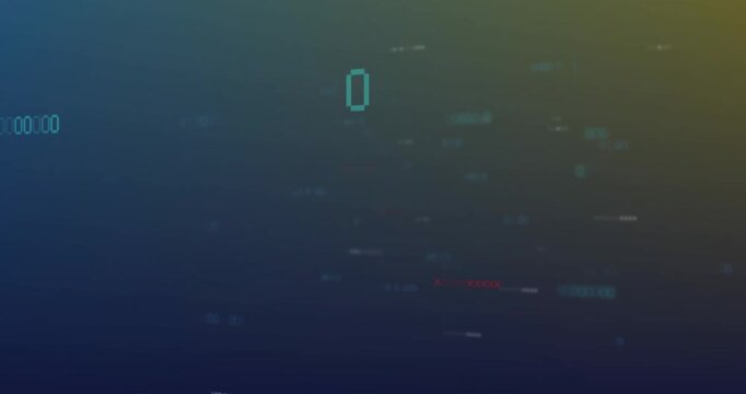 This is an isolated colorful gradient background with copy space