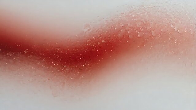 Smooth abstract gradient transition from red to white with soothing healing theme