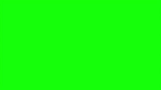 Retro Pixel Stairs Transition with Green Screen Keying
